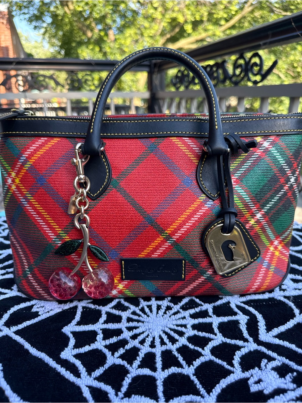 Dooney & BOURKE plaid Purse